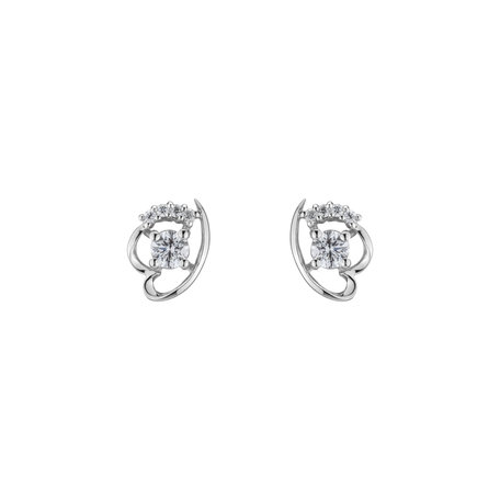 Diamond earrings Vermillion
