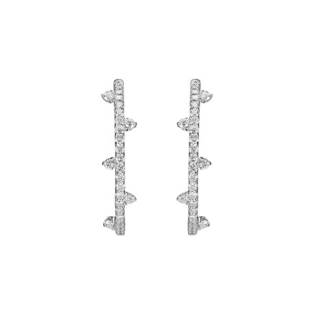 Diamond earrings Diamond Thorns
