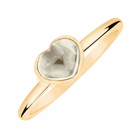 Ring with Moonstone White Bonbon