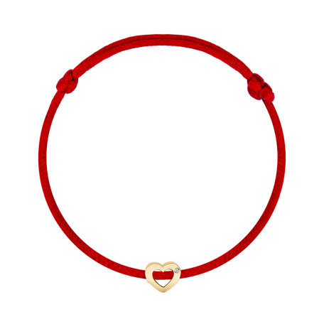 Diamond bracelet Bold Heart