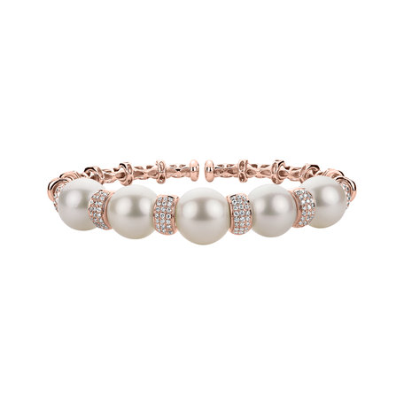 Diamond bracelet with Pearl Lake Treasure