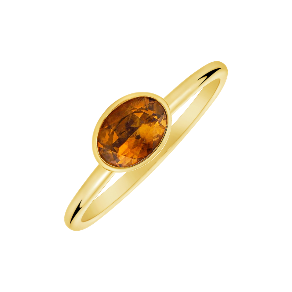 Ring with Citrine Mystic Essence
