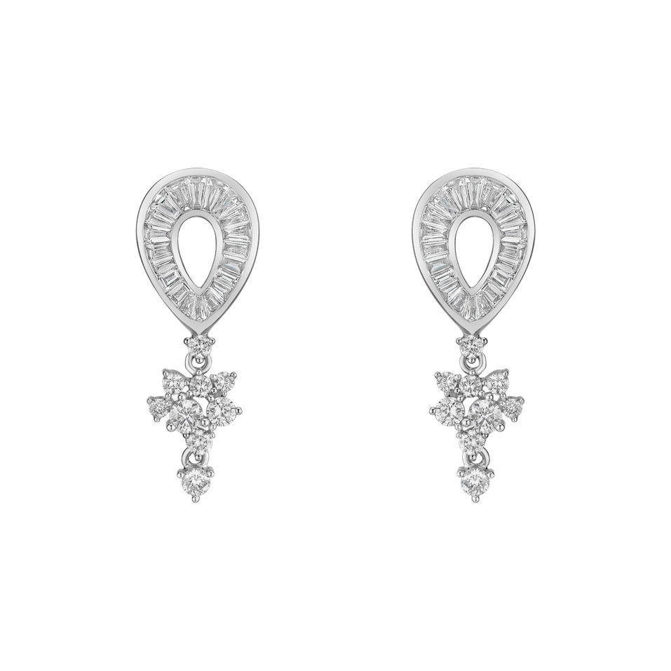Diamond earrings Posh Kiss