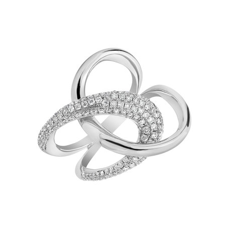 Diamond ring Tangled Diamond