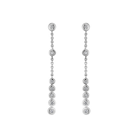 Diamond earrings Moonshine Waterfall