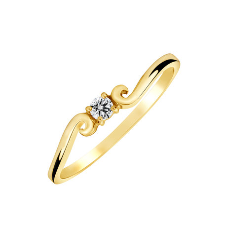 Diamond ring Brocade Love