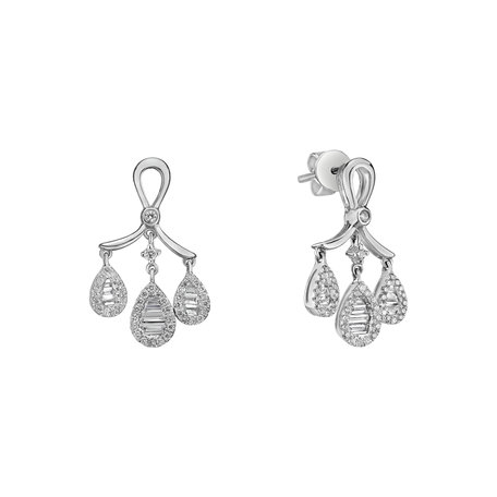 Diamond earrings Adnaan