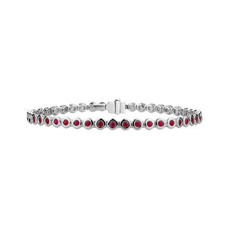 Bracelet with Ruby Essential Brilliance