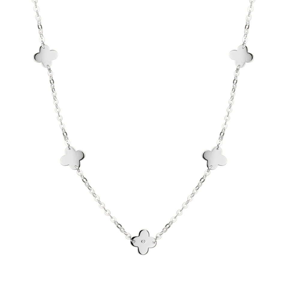 Diamond necklace Aurelia Charm