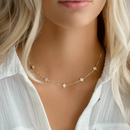 Diamond necklace Aurelia Charm