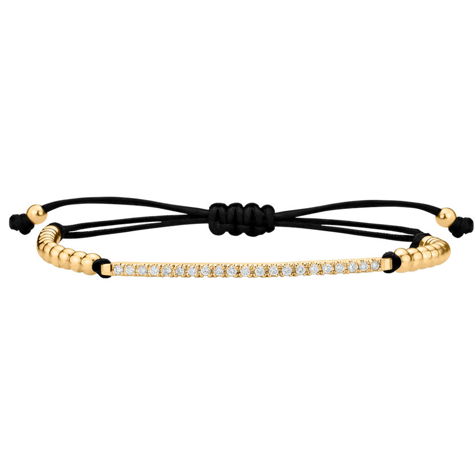 Bracelet with diamonds Shamballa