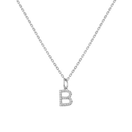 Diamond pendant Line Glitter  B