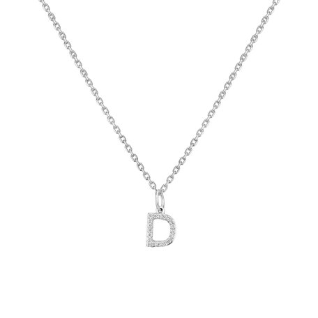 Diamond pendant Line Glitter  D