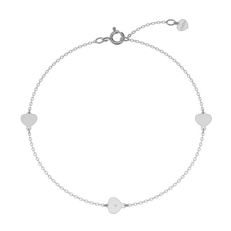 Diamond bracelet Little Heart