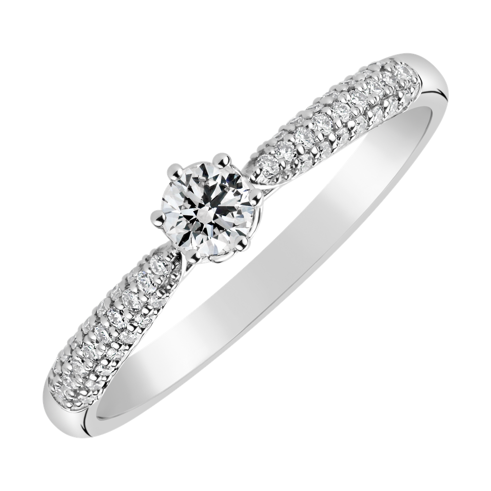 Diamond ring Made with Love