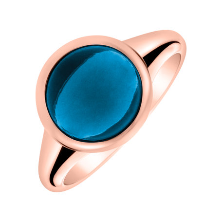 Ring with Topaz London Bonbon