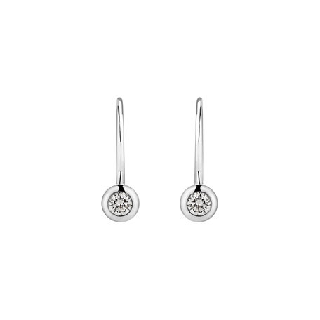 Diamond earrings Sparkling Dots