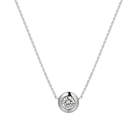 Diamond necklace Sparkling Drop