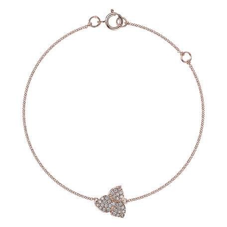 Diamond bracelet Shiny Petals