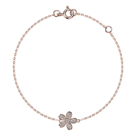 Diamond bracelet Flower