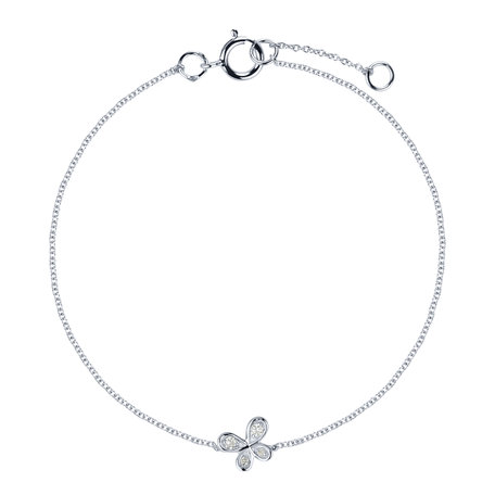 Diamond bracelet Little Butterfly