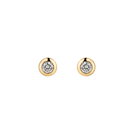 Diamond earrings Sparkling Dots