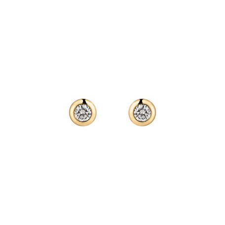 Diamond earrings Sparkling Dots