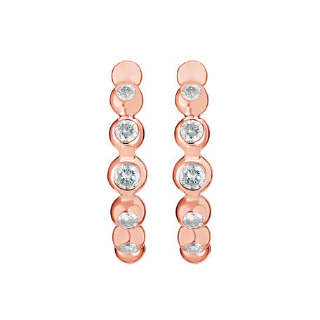 Diamond earrings Shiny Dots