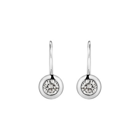 Diamond earrings Sparkling Drops