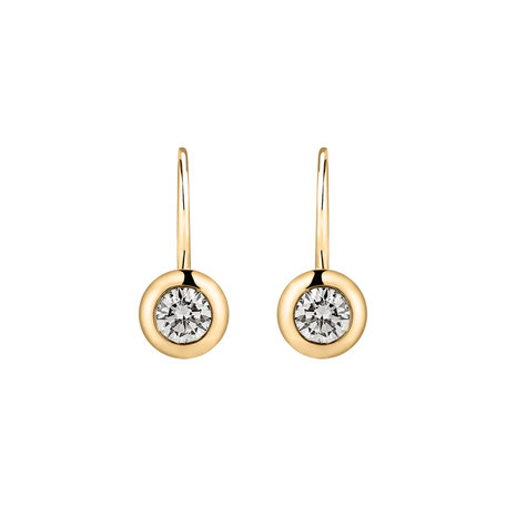 Diamond earrings Sparkling Drops