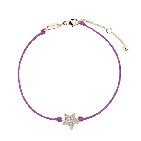 Diamond bracelet Star Message