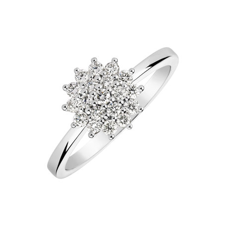 Diamond ring Delicate Star