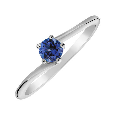 Ring with Tanzanite Bonbon