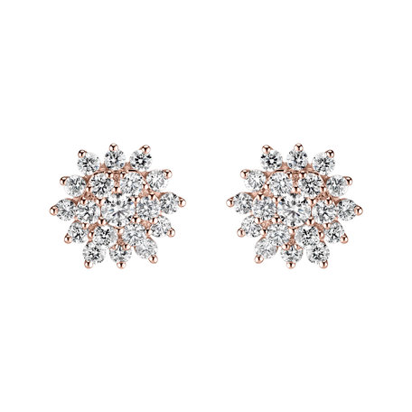 Diamond earrings Evening Sky