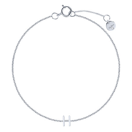 Diamond bracelet Round Line H