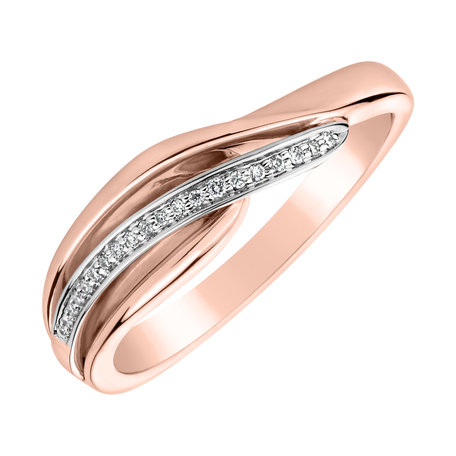 Diamond ring Elegant Line