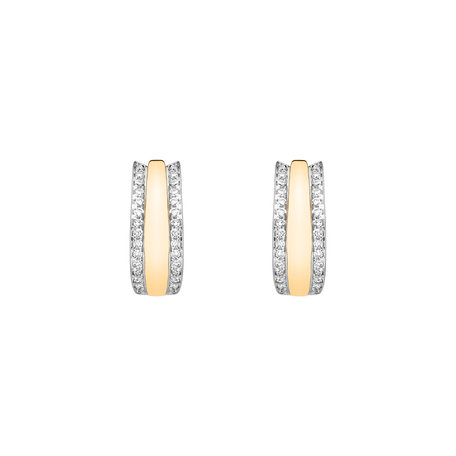 Diamond earrings Eternity Sparkle