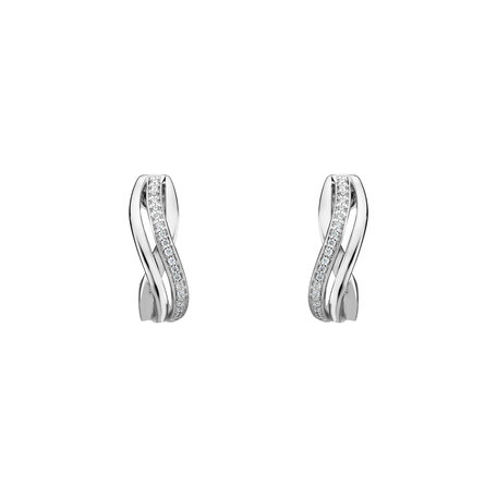 Diamond earrings Royal Rhythm