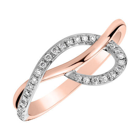 Diamond ring Sparkling Twist