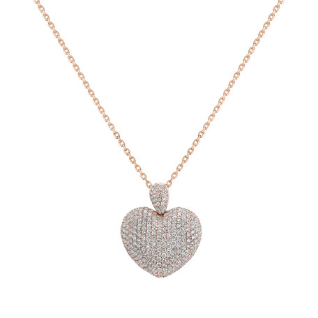 Diamond pendant Heart Brilliance