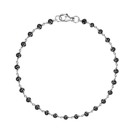 Bracelet with black diamonds Dark Melody