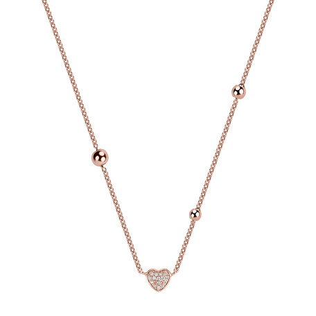 Diamond necklace Tender Heart