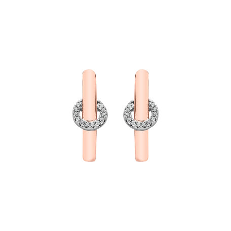 Diamond earrings Moonlight Streamer