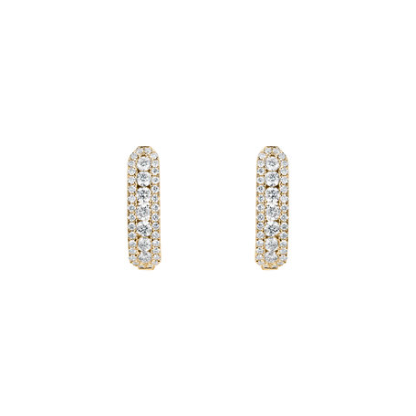 Diamond earrings Divine Star