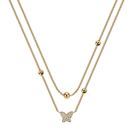 Diamond necklace Magic Butterfly