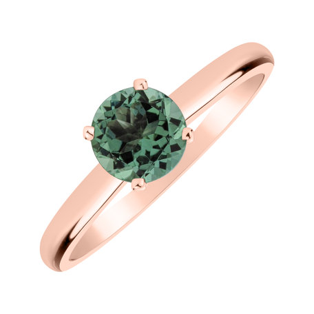 Ring with Turquoise Tourmaline Bonbon