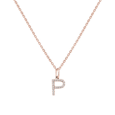 Diamond pendant Line Glitter  P