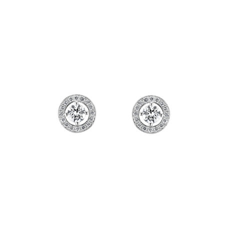 Diamond earrings Sparkling Rain