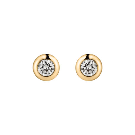 Diamond earrings Sparkling Dots