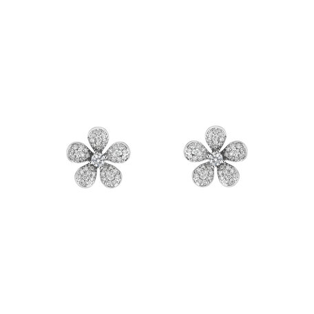 Diamond earrings Flower Dream